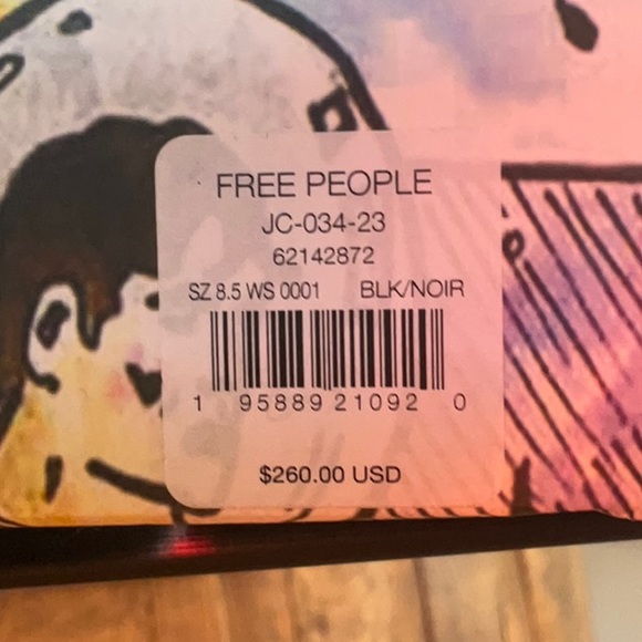 Jeffrey Campbell size 8.5 Black/Noir gladiator boot sandal from Free People - Picture 12 of 12